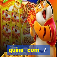 quina com 7 dezenas valor